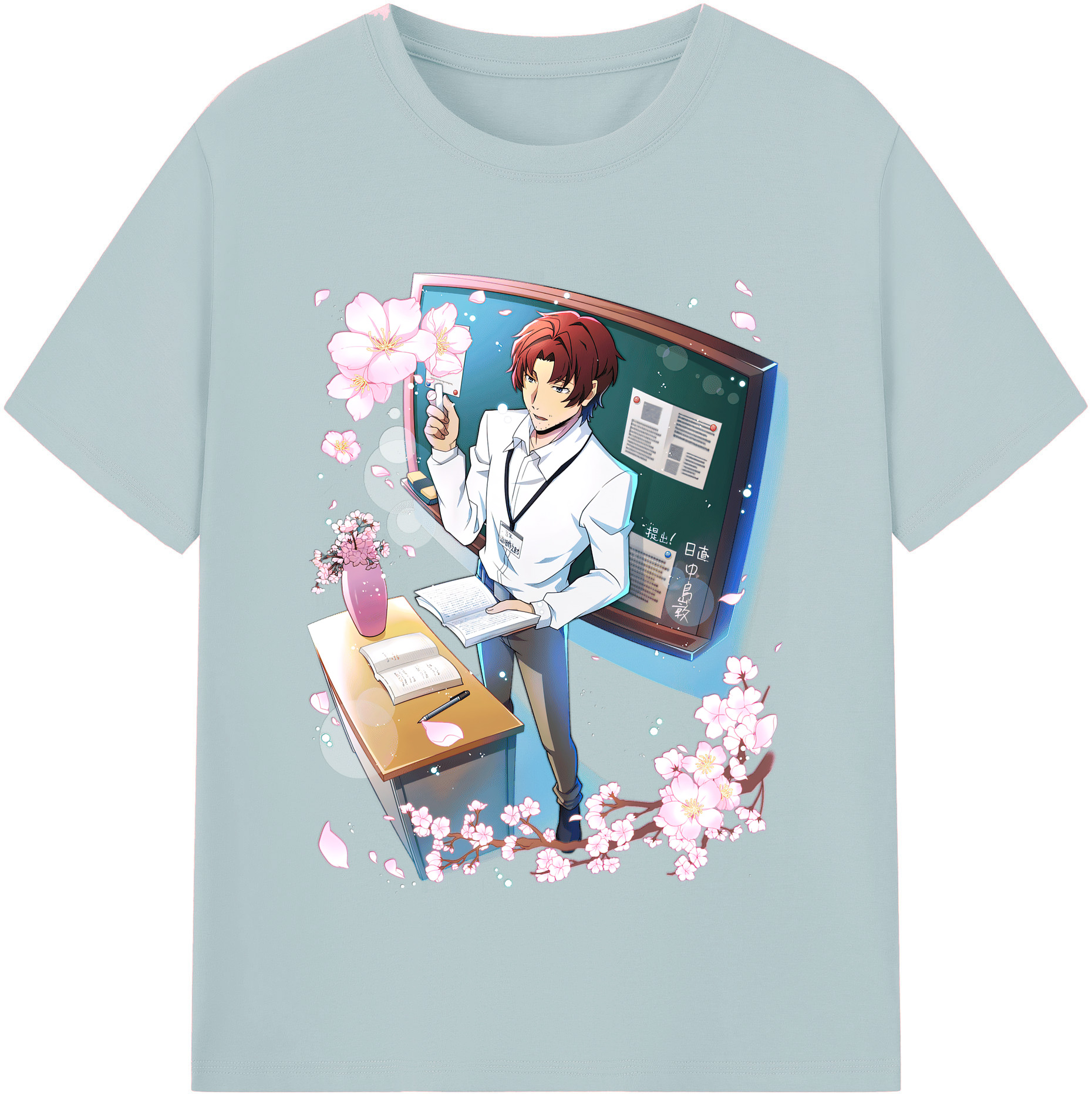 （画像用） 文豪ストレイドッグス Bungo Stray Dogs 綿100％半袖Tシャツ（フロントプリント）